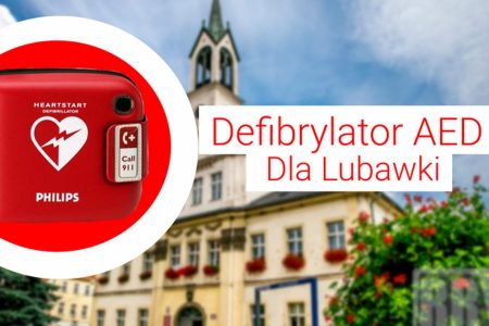 Mieszkańcy Lubawki zbierają na defibrylator AED