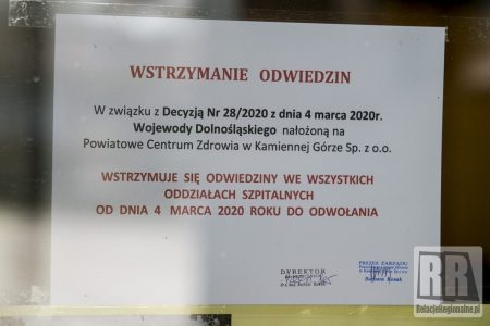 PCZ w Kamiennej Górze zamknięte dla odwiedzających