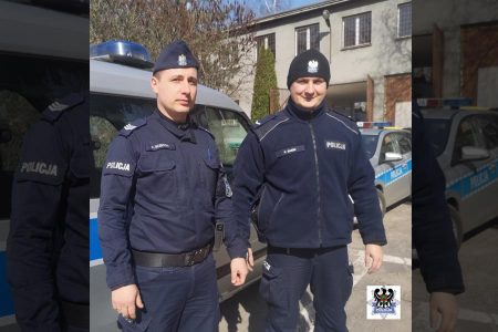 Wałbrzyscy policjanci uratowali życie 80-letniemu mężczyźnie