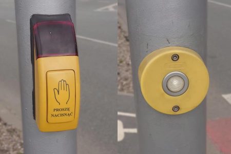 Wałbrzych wyłączył żółte przyciski na przejściach dla pieszych