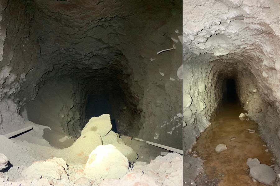 Odkryto sztolnię w drążonym tunelu w ciągu S3