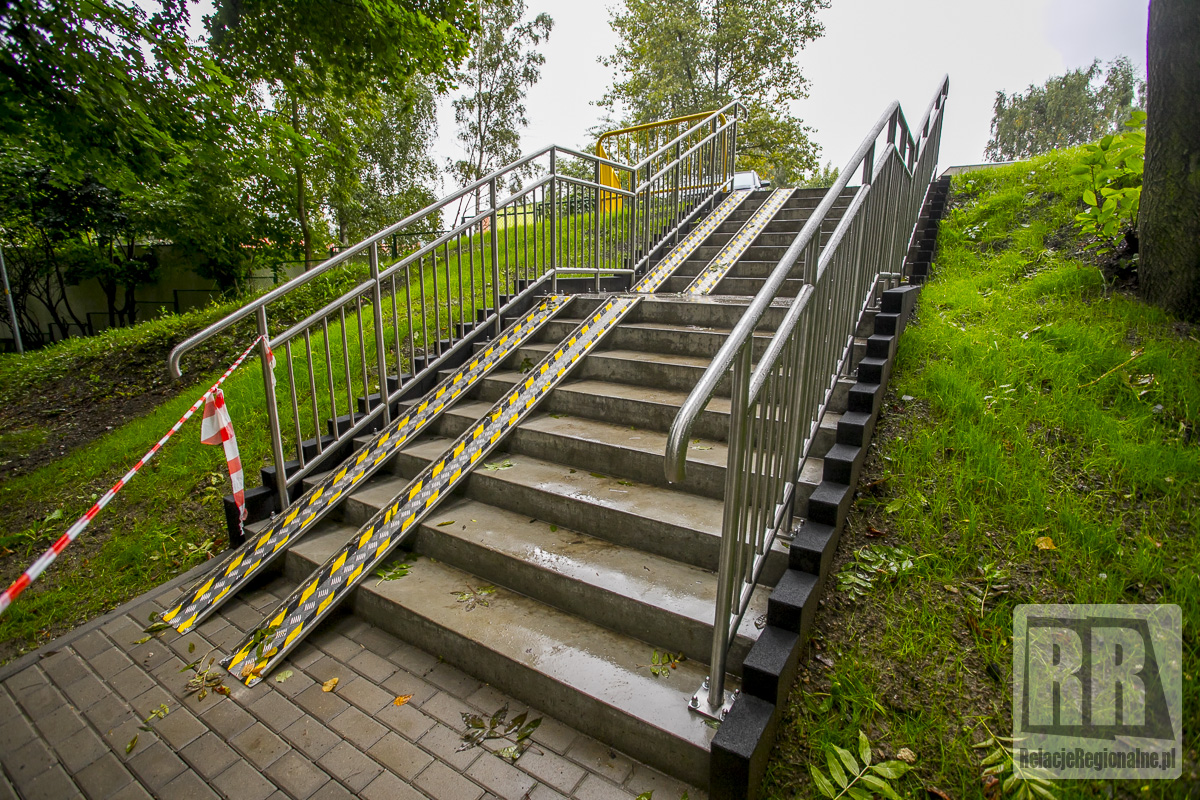 Zakończono budowę schodów przy ul. Cichej w Kamiennej Górze