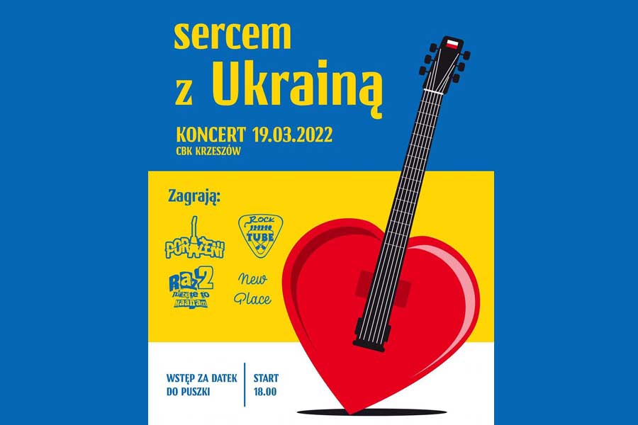 Charytatywny koncert “Sercem z Ukrainą”