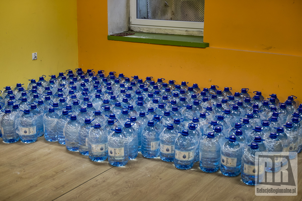 1000 litrów wody dla uchodźców z Ukrainy