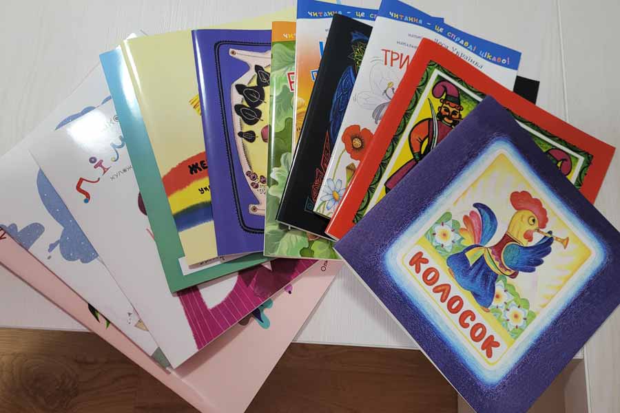 Zestawy książek dla ukraińskich dzieci