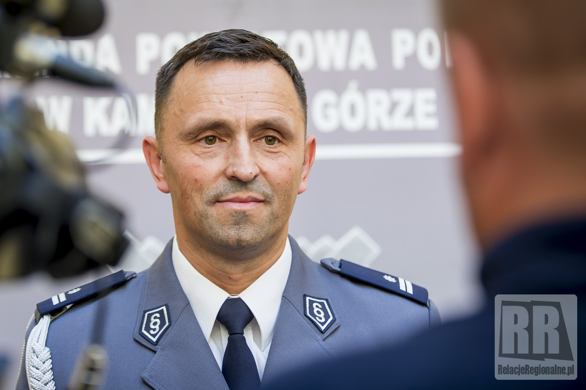 Podinspektor Mariusz Rusiecki nowym Komendantem Powiatowej Policji w Kamiennej Górze